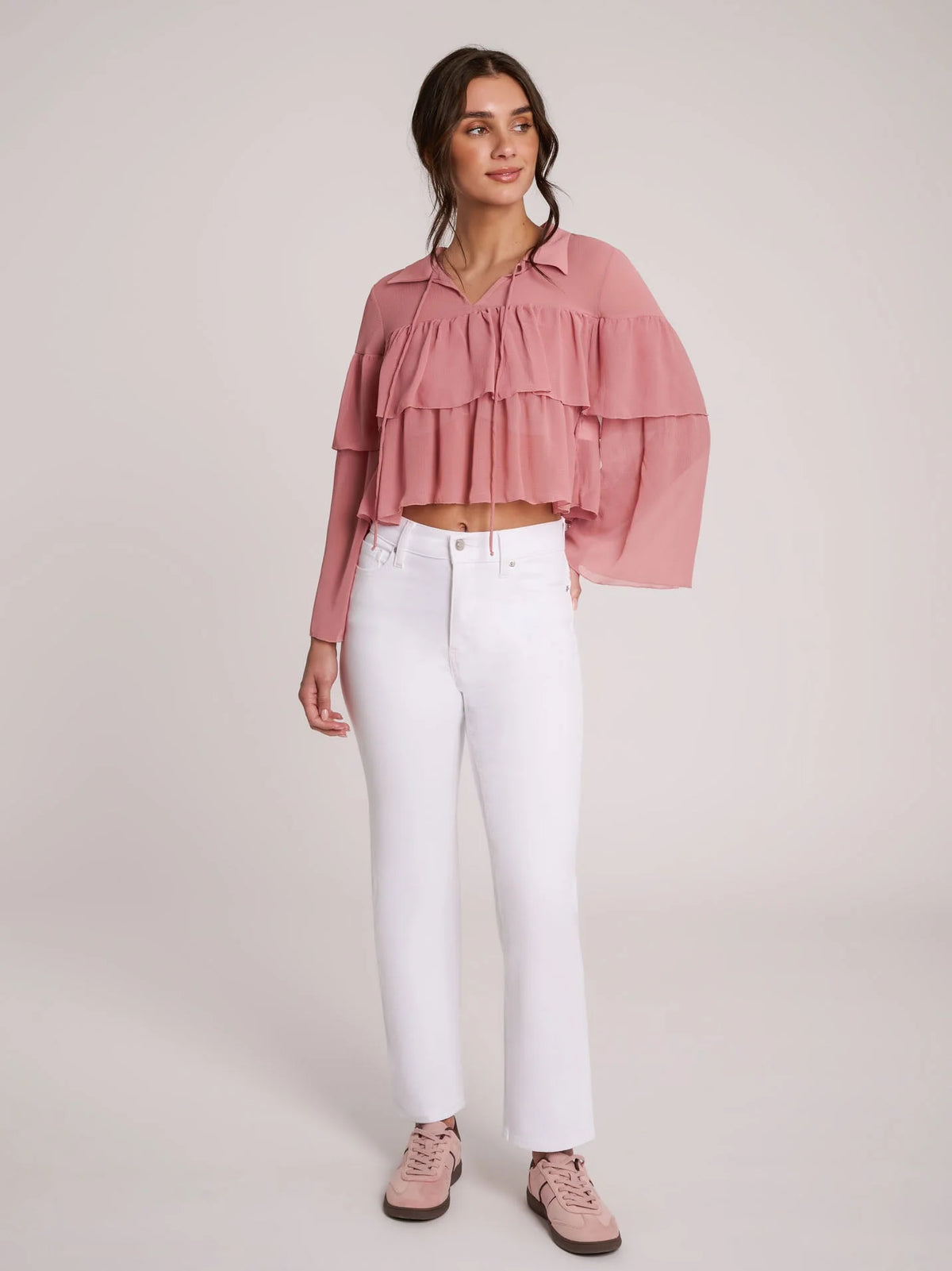Yoga Jeans Chloe Straight - White Lotus