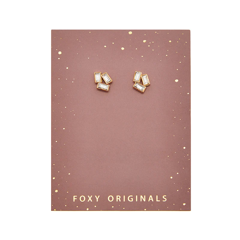 Foxy Originals Harmony Earrings + Necklace (sold separately, in gold + silver)