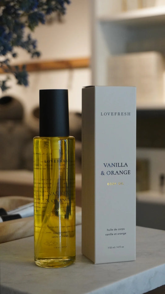 LOVEFRESH Body Oil (four scents)
