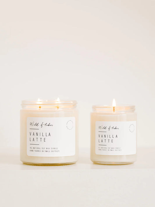 Wild Flicker Single Wick Candle (many scents)