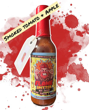 Open image in slideshow, Flame Spitter BBQ + Hot Sauce (many varieties available)
