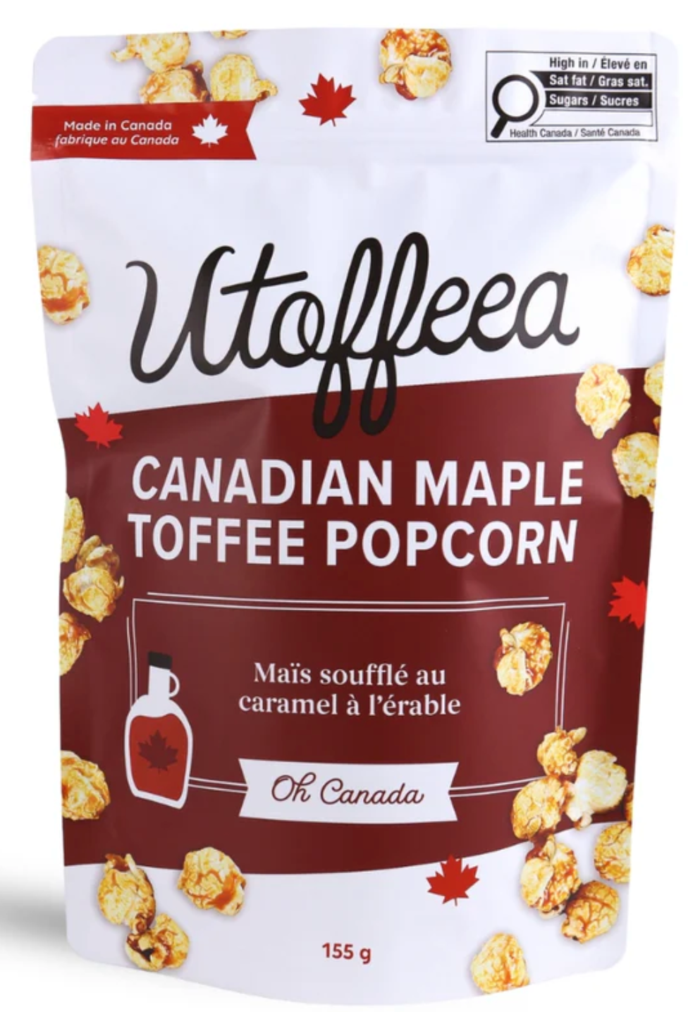 Utoffeea Maple Toffee Popcorn
