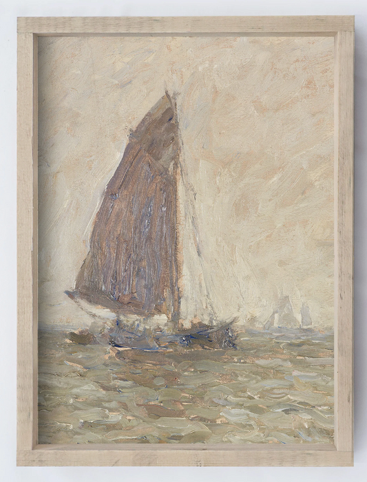 Hoekstra Decor Sailboat Artwork: 9" X 12" & 13" X 19"