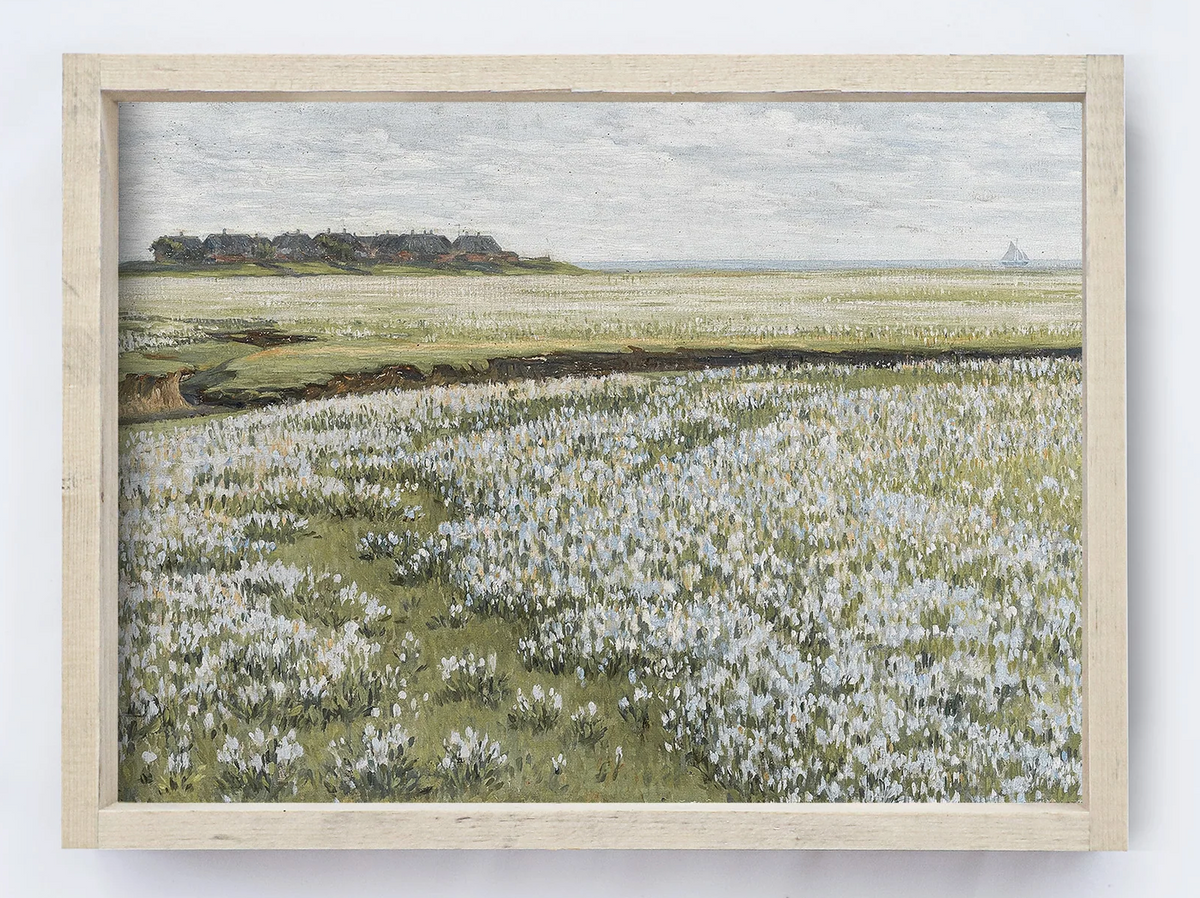 Hoekstra Decor Summer Meadows Artwork: 12" X 9"