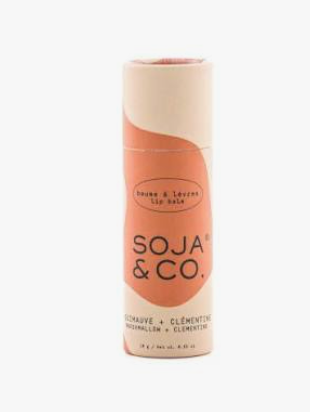 SOJA & CO. Marshmallow + Clementine Lip Balm