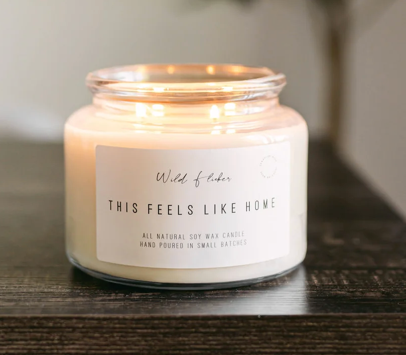 Wild Flicker Four-Wick Candle (four fall scents)