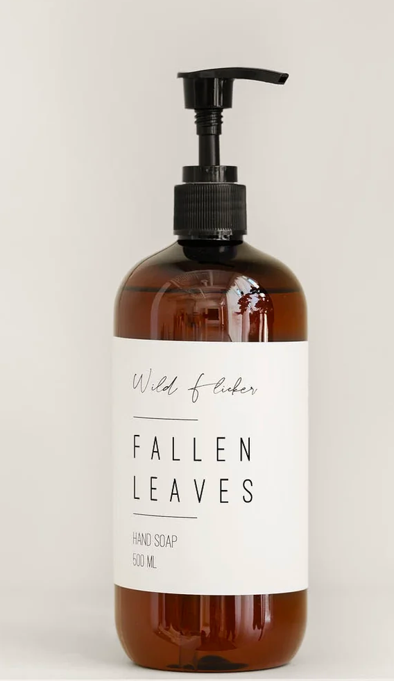 Wild Flicker Fallen Leaves Hand Soap & Hand + Body Lotion (sold separately)