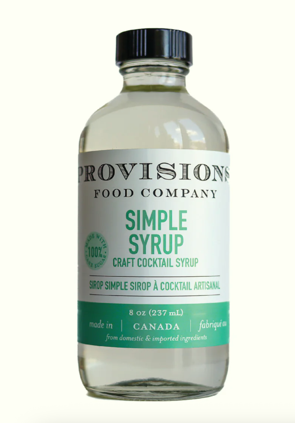Provisions Craft Cocktail Syrup (four varieties)