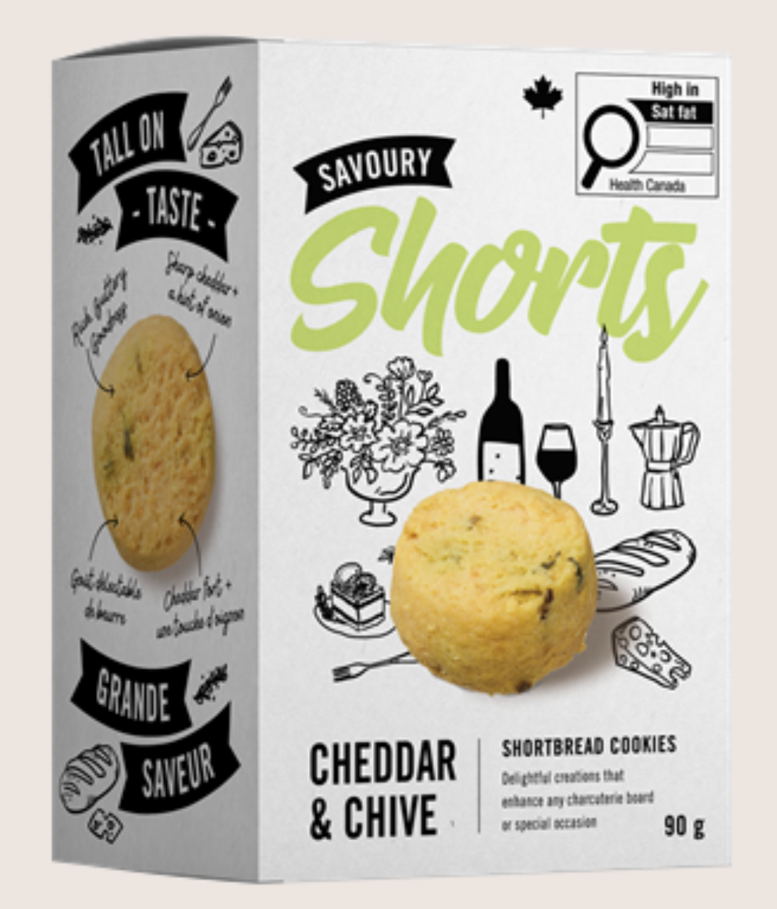 Cookie It Up Savoury Shortbread (two varieties)