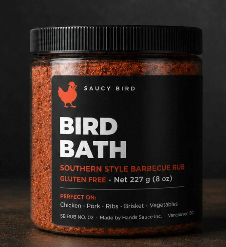 Saucy Bird Sauces & Rubs (many varieties)