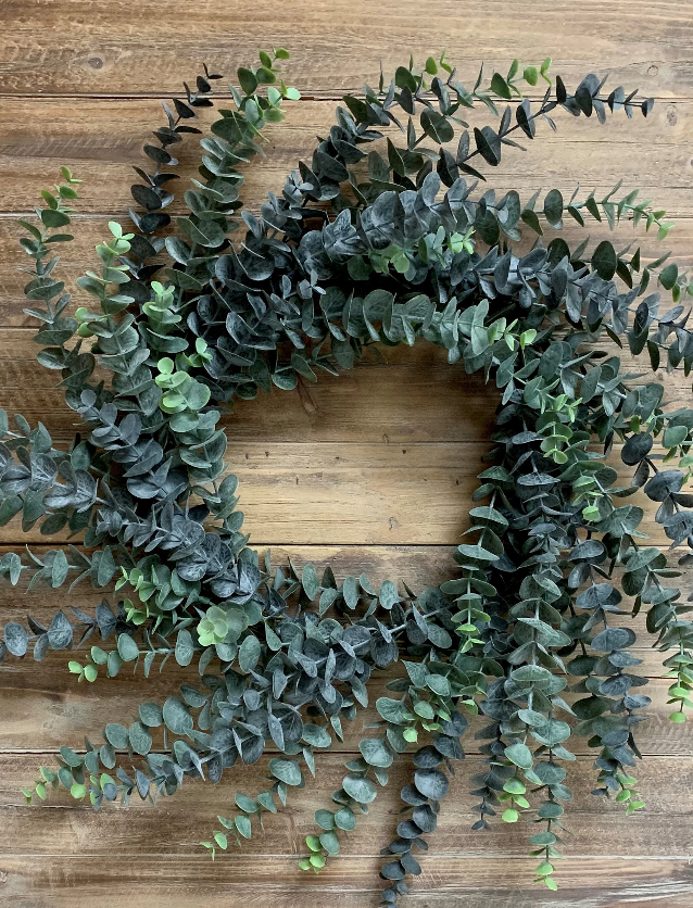 Faux: Eucalyptus Wreath (three varieties)