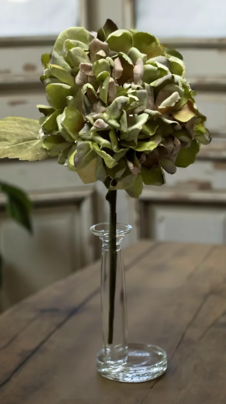 Faux: Hydrangea Stem