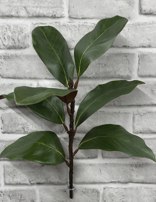 Faux: 17" Magnolia Spray (three colours)