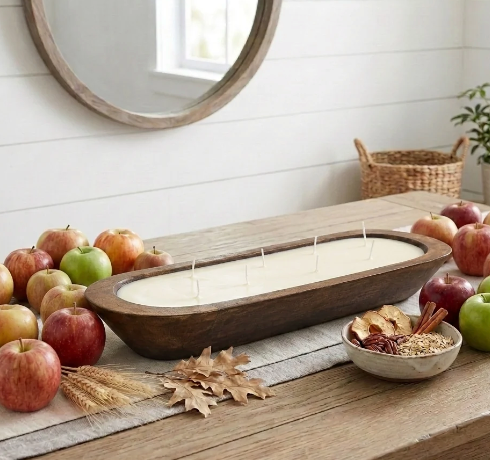 The Scented Market Dough Bowl Candle (several sizes, several scents)