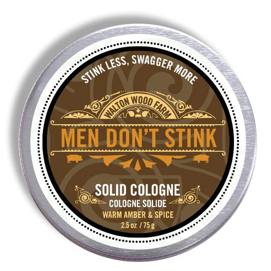 Walton Wood Farm Men Don't Stink Solid Cologne