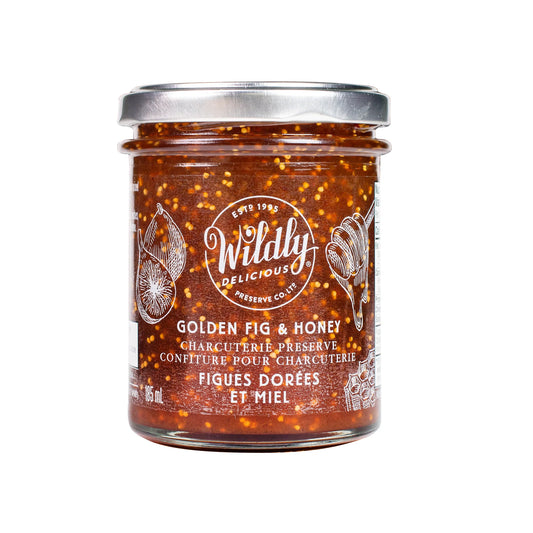 Wildly Delicious Golden Fig + Honey Charcuterie Preserve