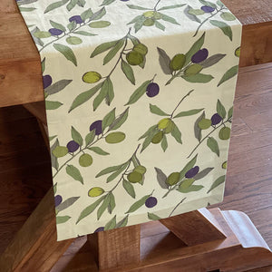 Open image in slideshow, Olives Table Linen (two styles)
