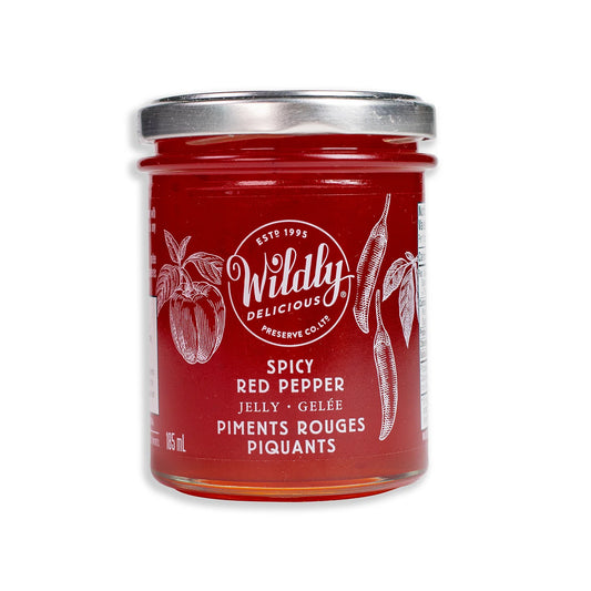 Wildly Delicious Spicy Red Pepper Jelly