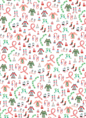 Maison Lorrain Winter Tea Towel (many designs)