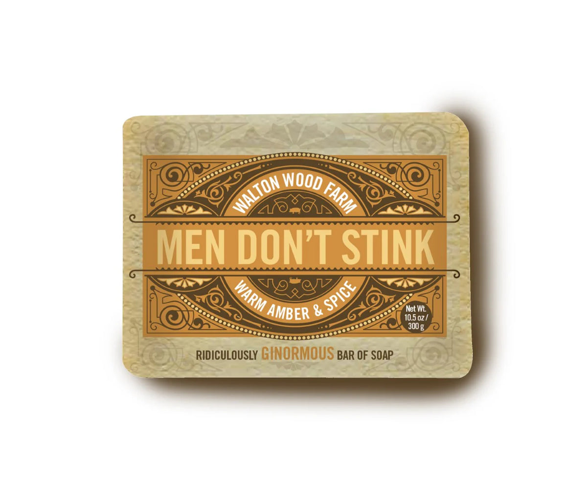 Walton Wood Farm Men Don't Stink Soap (two scents, two sizes)