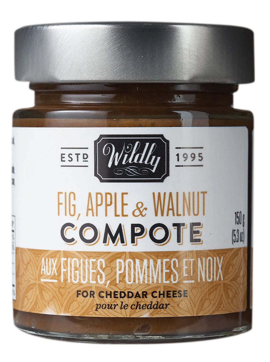 Wildly Delicious Fig, Apple + Walnut Compote