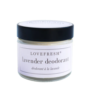 Natural Jar Deodorant (three scents)