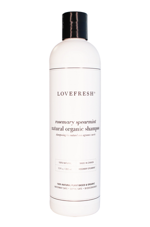 LOVEFRESH Rosemary Mint Natural Shampoo + Conditioner (sold separately)