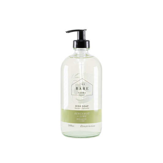 The Bare Home Bergamot + Lime Dish Soap