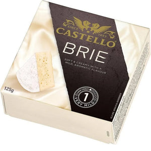 Brie (shelf stable, no need to refrigerate before opening)