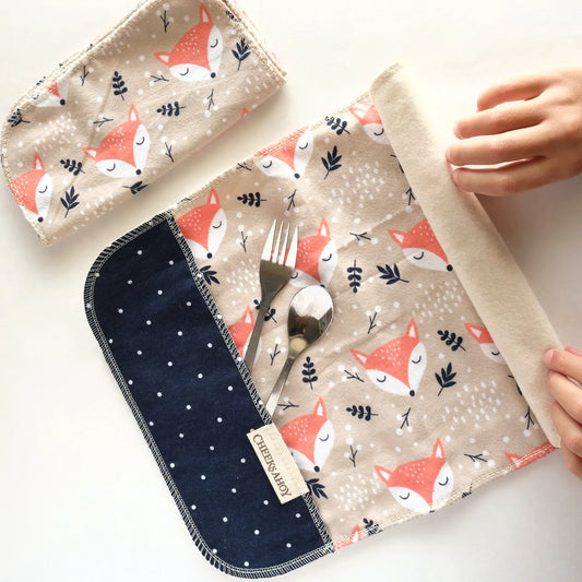 Cheeks Ahoy Children's Placemat + Napkins Set