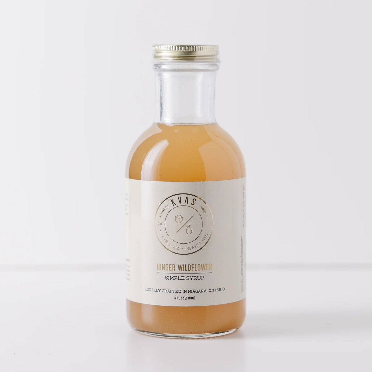KVAS Simple Syrup For Cocktails + Mocktails (several varieties)