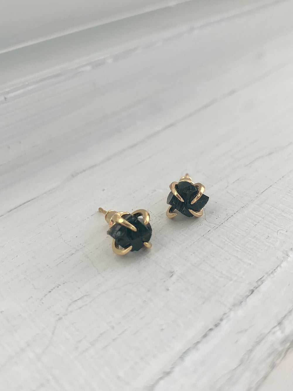 Früg Stone Stud Earrings (four stone options available)