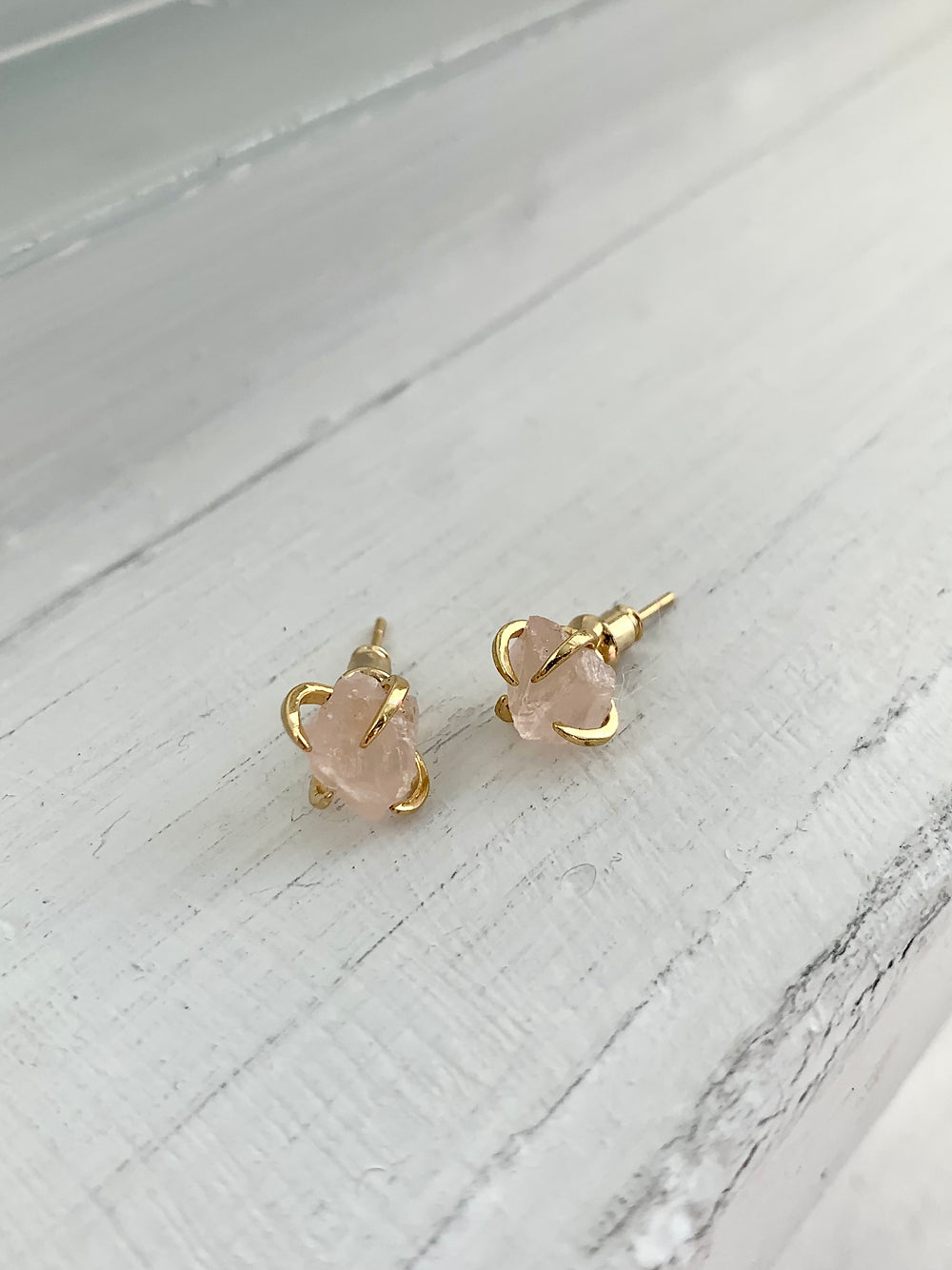 Früg Stone Stud Earrings (four stone options available)